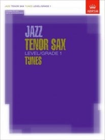 ABRSM Jazz Tenor Sax Tunes Grade 1 Book & CD