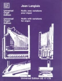Langlais: Noels with Variations for Organ published by Universal Edition