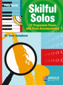 Sparke: Skilful Solos - Tenor Saxophone published by Anglo (Book & CD)