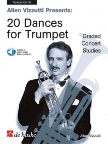VIZZUTTI 20 DANCES FOR Euphonium Treble Clef BK/CD 