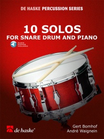 Bomhof: 10 Solos for Snare Drum and Piano published by De Haske