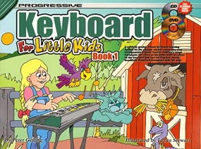 Progressive Keyboard For Little Kids 1 published by Koala (Book/CD/DVD)
