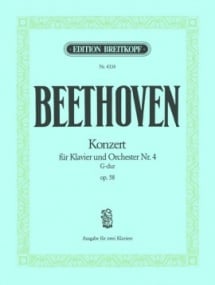 Beethoven: Piano Concerto No.4 in G Major Opus 58 published by Breitkopf