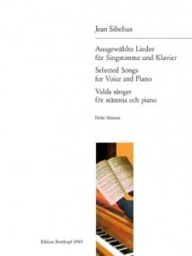 Sibelius: 15 Selected Songs for High Voice published by Breitkopf