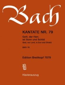 Bach: Cantata No 79 published by Breitkopf & Hartel - Vocal Score