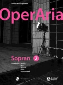 OperAria Soprano Volume 2 published by Breitkopf (Book & CD)