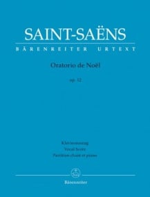 Saint-Saens: Christmas Oratorio published by Barenreiter - Vocal Score