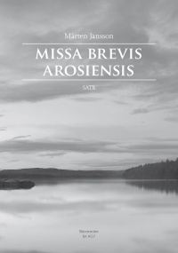 Jansson: Missa brevis Arosiensis SATB published by Barenreiter