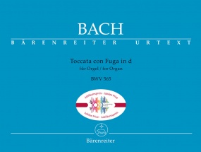 Bach: Toccata & Fugue in D minor BWV 565 for Organ published by Barenreiter