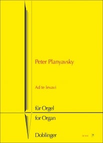 Planyavsky: Ad te levavi for Organ published by Doblinger