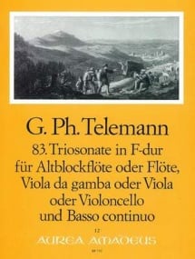 Telemann: Trio Sonata in F major TWV42:F3 published by Amadeus