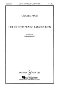 Finzi: Let us now praise famous men published by Boosey & Hawkes