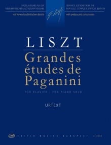 Liszt: Studies. Grand Etudes after Paganini for Piano published by EMB