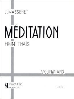 Massenet: Meditation from Thais for Violin published by UMP