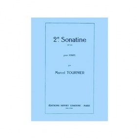 Tournier: Sonatine No.2 Opus 45 for Harp published by Lemoine