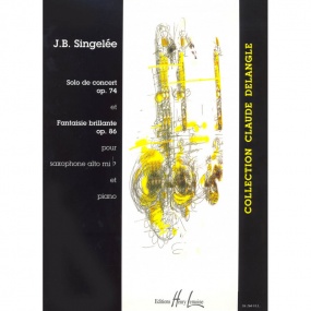 Singelee: 2 Pieces de Concert for Alto Saxophone published by Lemoine