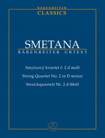 Smetana: String Quartet No.2 in D minor (Study Score) published by Barenreiter