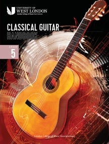 LCM Classical Guitar Handbook from 2022 Grade 5
