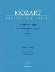 Mozart: Marriage of Figaro (complete opera) (K492) published by Barenreiter Urtext - Vocal Score