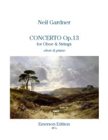 Gardner: Concerto Opus 13 for Oboe published by Emerson