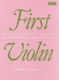 First Violin Book 3 (Grade 4 - 5) for Violin published by ABRSM