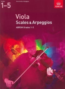 ABRSM Scales & Arpeggios Grades 1 - 5 From 2012 for Viola