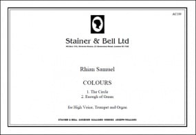 Samuel: Colours: Two Songs for High Voice, Trumpet and Organ published by Stainer & Bell