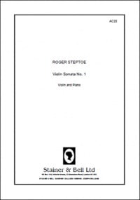 Steptoe: Sonata No. 1 for Violin published by Stainer & Bell