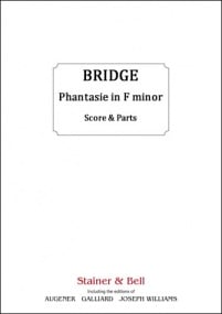 Bridge: Phantasie in F minor for String Quartet published by Stainer & Bell
