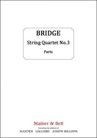 Bridge: String Quartet No. 3 published by Stainer & Bell