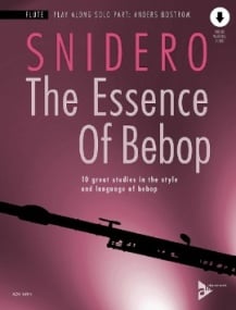 Snidero: The Essence Of Bebop Flute published by Advance (Book/Online Audio)