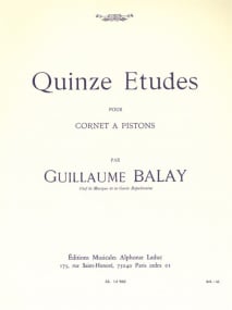 Balay: 15 Etudes for Trumpet published by Leduc