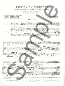 Couperin: Pieces En Concert for Cello published by Leduc