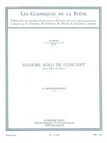 Demersseman: Demersseman: 6me Solo de Concert Opus 82 for Flute published by Leduc