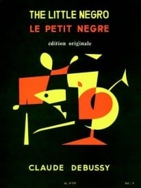 Debussy: Le Petit Negre for Alto Saxophone published by Leduc