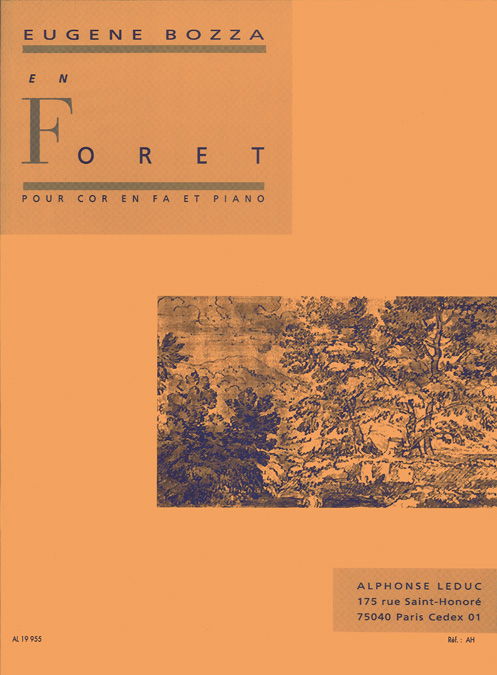 Bozza: En Forêt for Horn published by Leduc