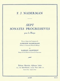 Naderman: 7 Sonates progressives for Harp published by Leduc