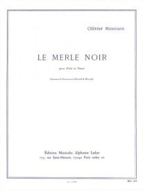 Messiaen: Le Merle Noir for Flute published by Leduc