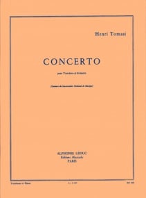 Tomasi: Concerto for Trombone & Piano published by Leduc