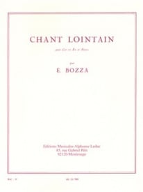 Bozza: Chant Lointain for Horn in F published by Leduc