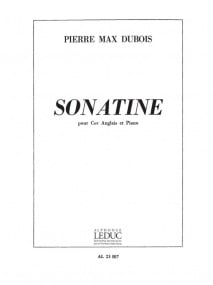 Dubois: Sonatine for Cor Anglais published by Leduc