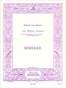 Goens: Scherzo Opus 12 for Violin or Cello published by Hamelle