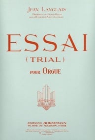 Langlais: Essai for Organ published by Leduc