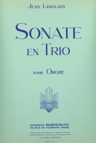 Langlais: Sonate en Trio for Organ published by Leduc