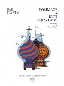 Hakim: Hommage a Igor Stravinsky for Organ published by Leduc