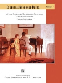 Essential Keyboard Duets Volume 1 for Piano published by Alfred