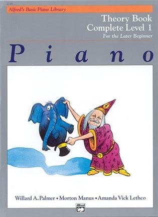 Alfred's Basic Piano Course: Theory Book Complete 1 (1A/1B)