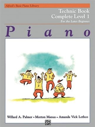 Alfred's Basic Piano Course: Technic Book Complete 1 (1A/1B)