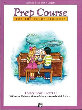 Alfred's Basic Piano Prep Course: Theory Book D