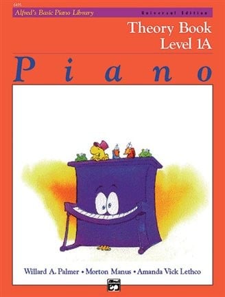 Alfred's Basic Piano Course: Theory Book 1A